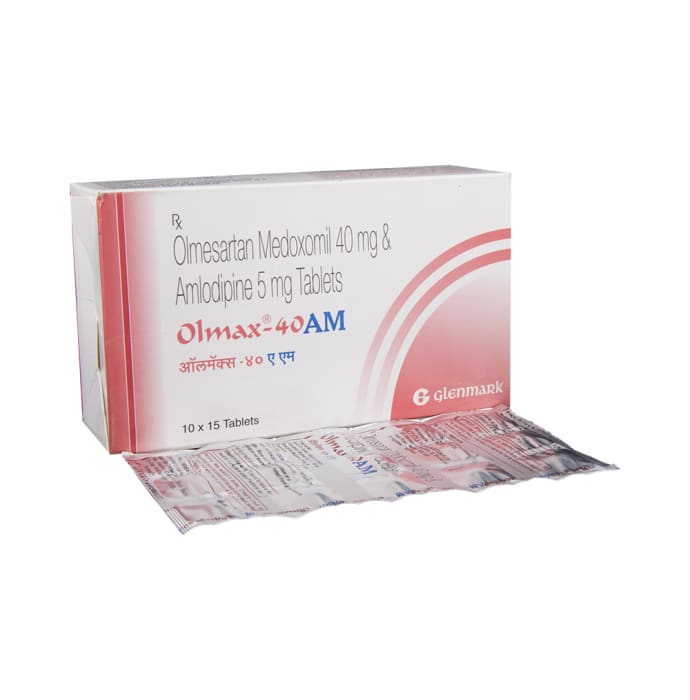 Olmax-AM 40mg / 5mg Tablet (15'S)