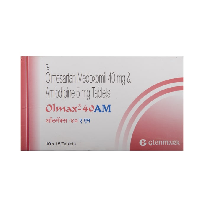 Olmax-AM 40mg / 5mg Tablet (15'S)