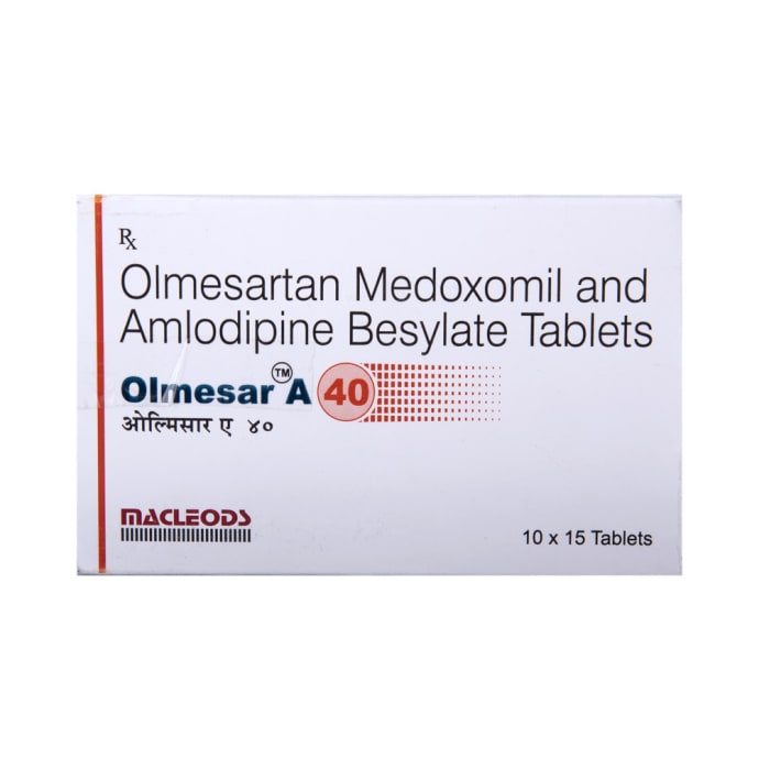 Olmesar A 40 Tablet (15'S)