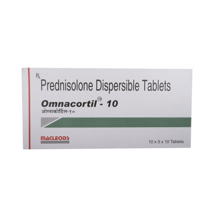 Omnacortil 10mg Tablet (10'S)