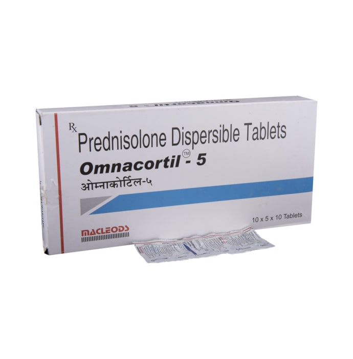 Omnacortil 5mg Tablet DT (10'S)