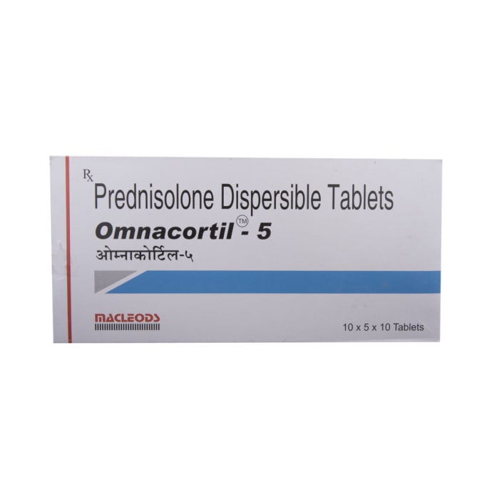 Omnacortil 5mg Tablet DT (10'S)