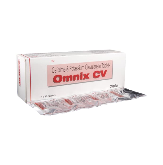 Omnix CV 200 mg / 125 mg Tablet (10'S)