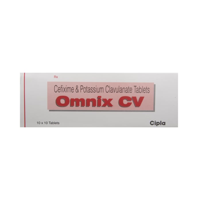 Omnix CV 200 mg / 125 mg Tablet (10'S)