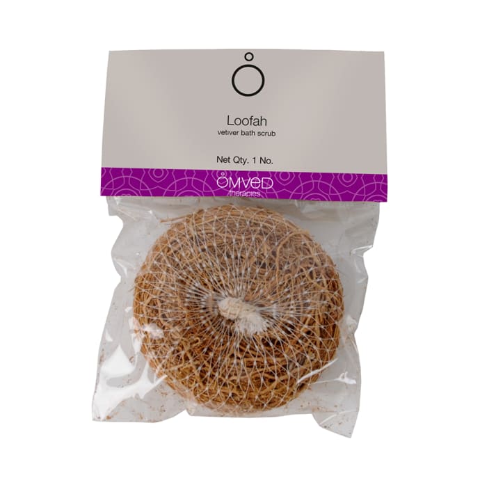 Omved Therapies Loofah Vetiver Bath Scrub