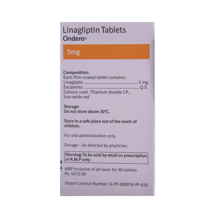 Ondero 5mg Tablet (10'S)