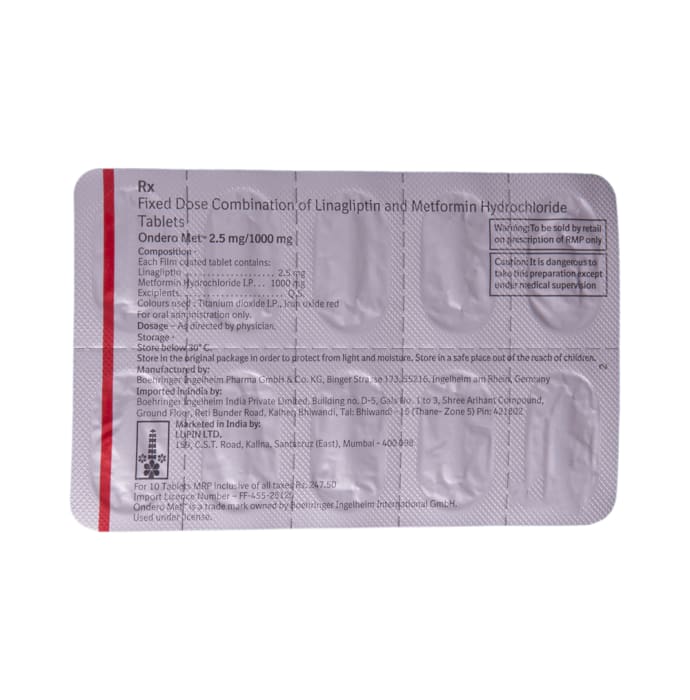 Ondero 5mg Tablet (10'S)