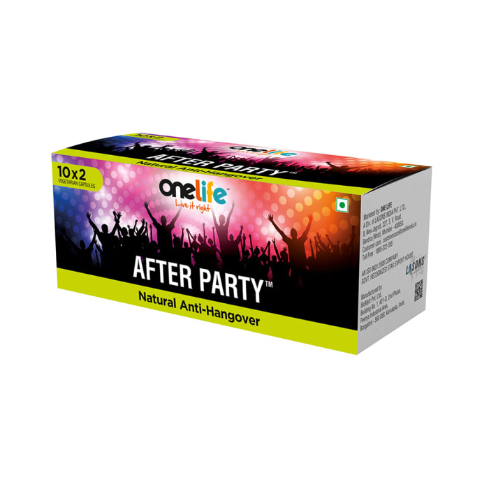 OneLife After Party Vegetarian Tablet (10'S)