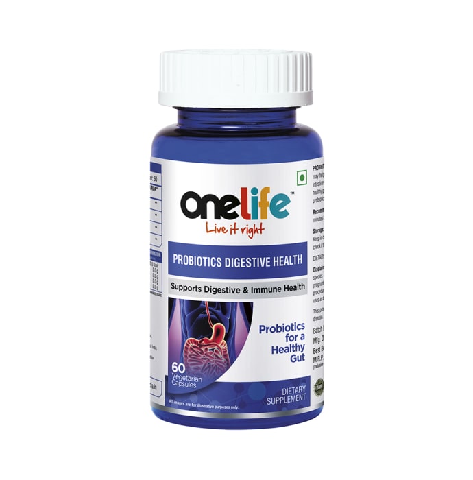 OneLife Probiotics Digestive Health Vegetarian Capsule