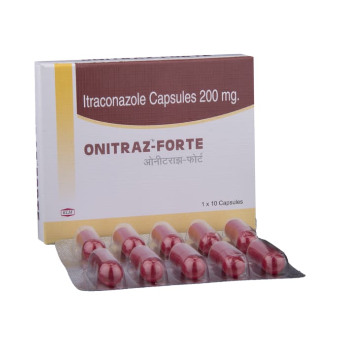 Onitraz - Forte 200mg Capsule (10'S)