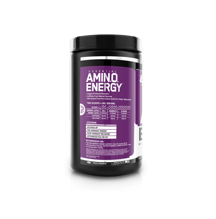 Optimum nutrition (on) amino energy concord grape (270gm)