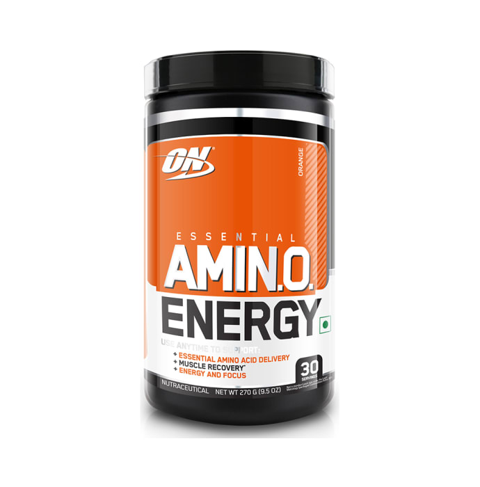 Optimum nutrition (on) amino energy orange (270gm)