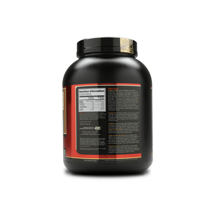 Optimum nutrition (on) gold standard 100% whey chocolate malt