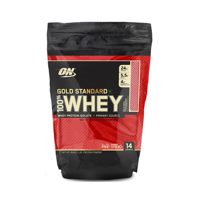 Optimum nutrition (on) gold standard 100% whey delicious strawberry