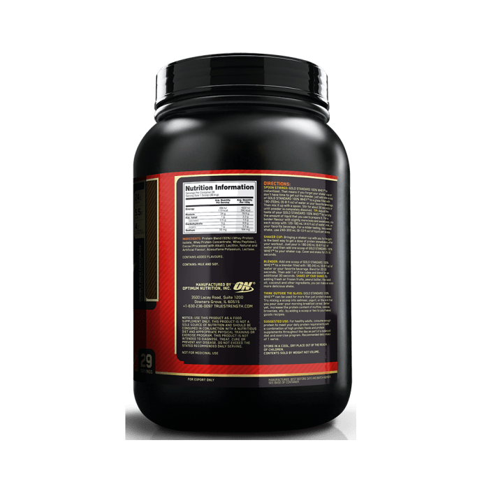 Optimum nutrition (on) gold standard 100% whey double rich chocolate