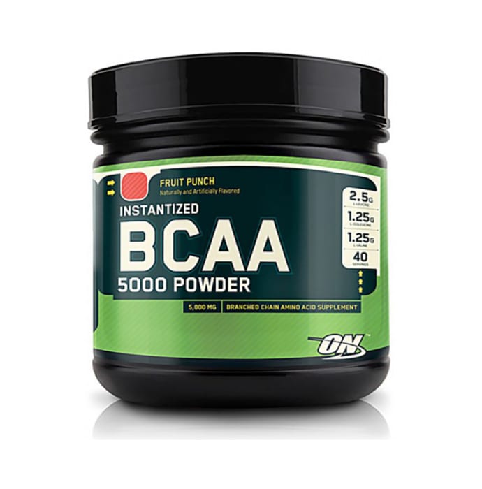 Optimum nutrition (on) instantized bcaa 5000 fruit punch