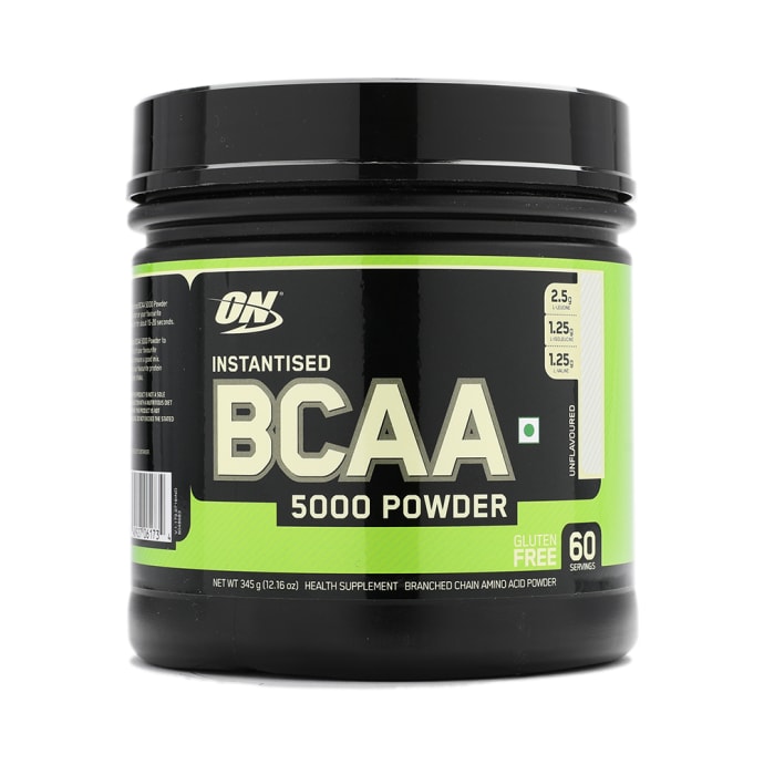 Optimum nutrition (on) instantized bcaa 5000 unflavoured