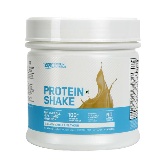 Optimum Nutrition (ON) Protein Shake Creamy Vanilla (400gm)