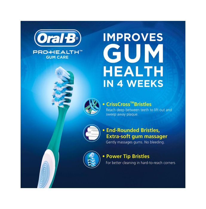 Oral-B Pro-Health Gum Care Toothbrush Buy 2 Get 1 Free