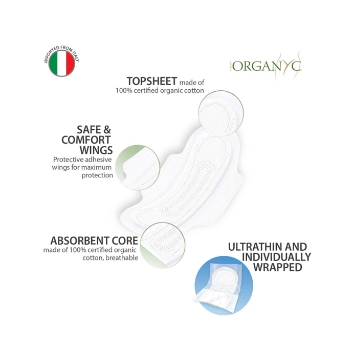 Organyc Panty Liners Plain