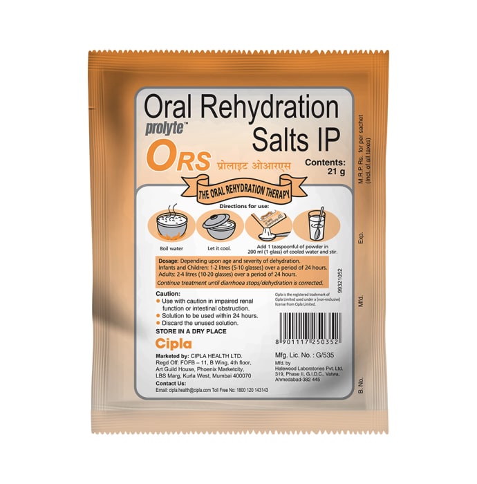 ORS Powder Refreshing Orange (21gm)
