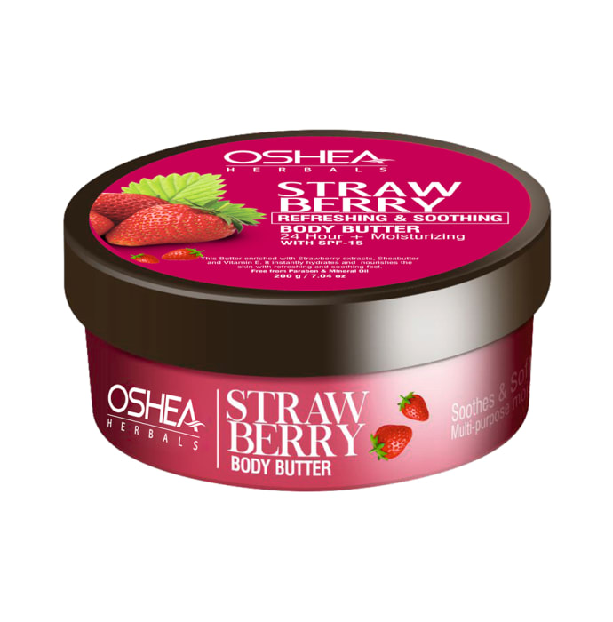 Oshea Herbals Body Butter Strawberry (200gm)