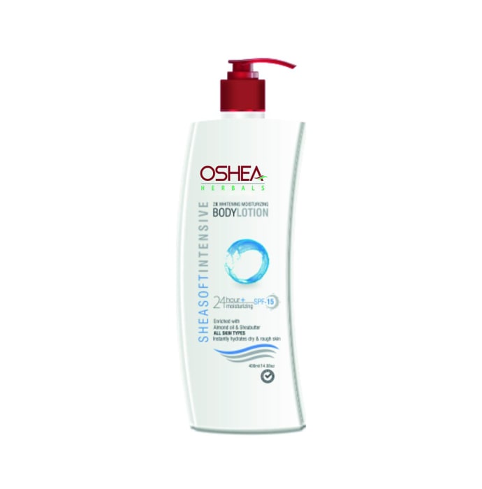 Oshea Herbals Body Lotion with SPF 15 Sheasoft Intensive (400ml)