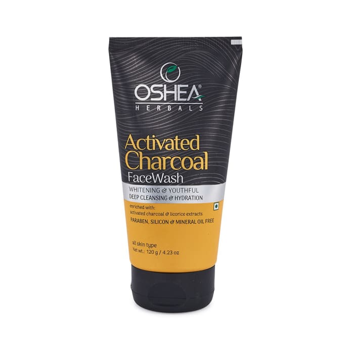 Oshea Herbals Face Wash Activated Charcoal (120gm)