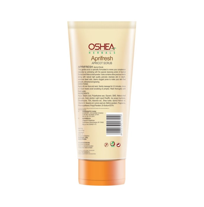 Oshea Herbals Scrub Aprifresh (120gm)