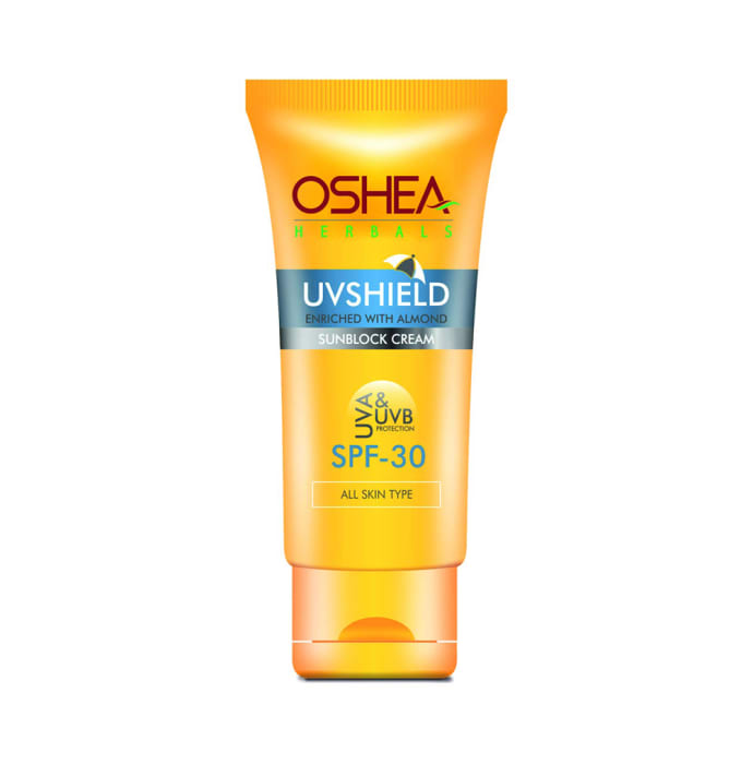 Oshea Herbals UVShield Sun Block Cream SPF 30 (120gm)