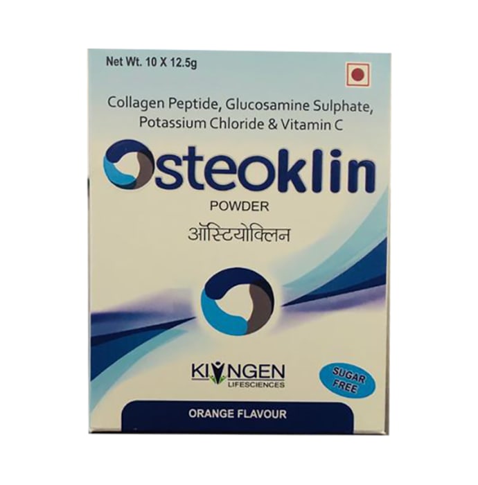 Osteoklin Powder Orange Sugar Free (12.5gm)