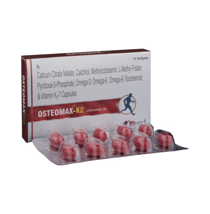 Osteomax-k2 soft gelatin capsule (10'S)