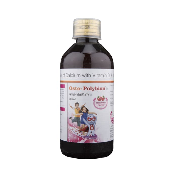 Osto-polybion d syrup strawberry (200ml)