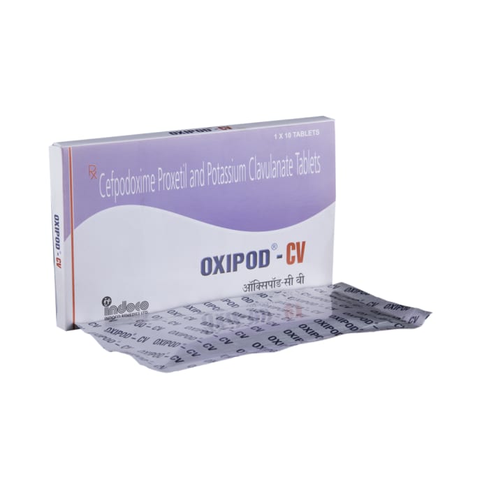 Oxipod CV 200 mg / 125 mg Tablet (10'S)