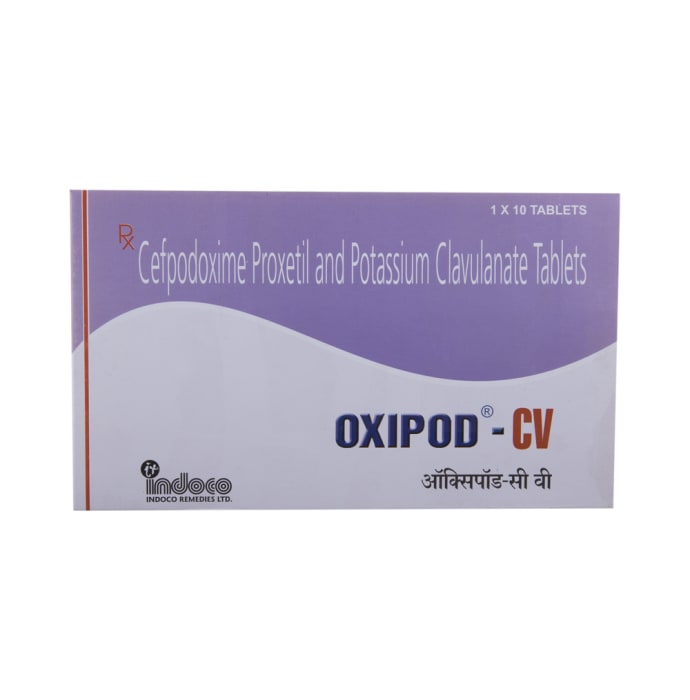 Oxipod CV 200 mg / 125 mg Tablet (10'S)