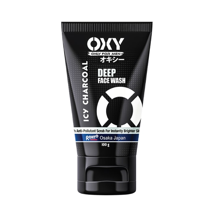 Oxy Icy Charcoal Deep Face Wash (100gm)