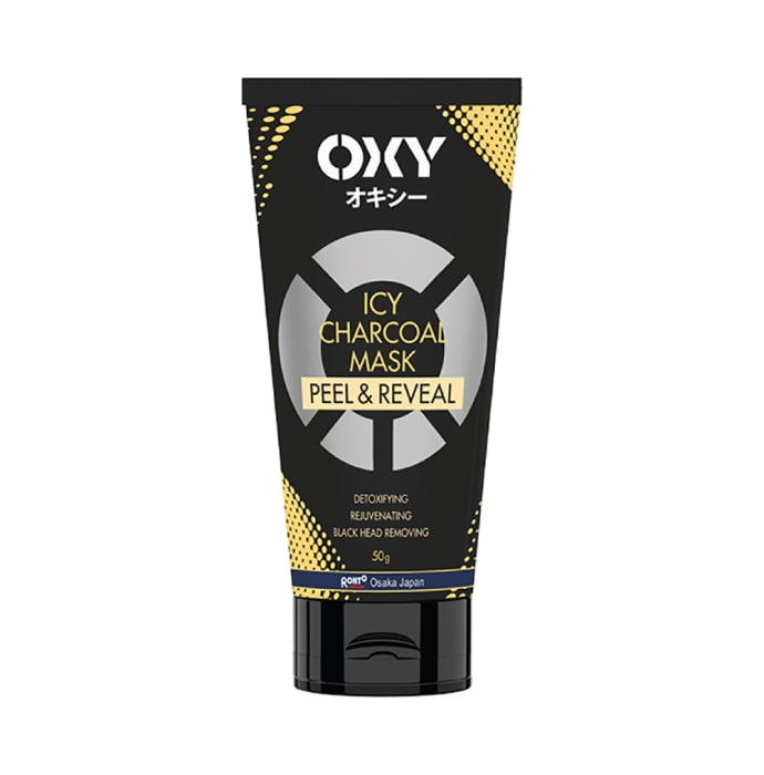 Oxy Peel & Reveal Icy Charcoal Face Mask (50gm)