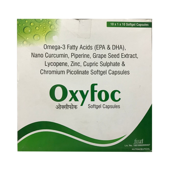 Oxyfoc Soft Gelatin Capsule (10'S)