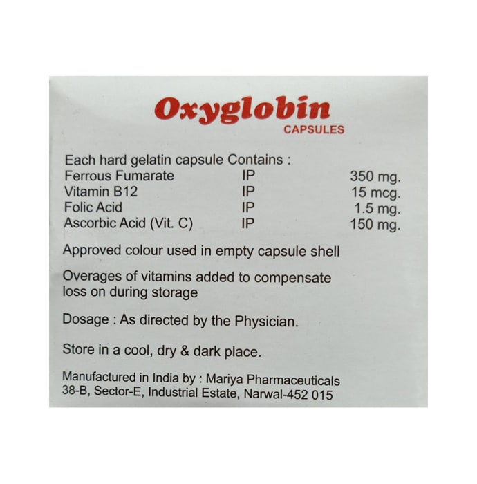 Oxyglobin Capsule (10'S)