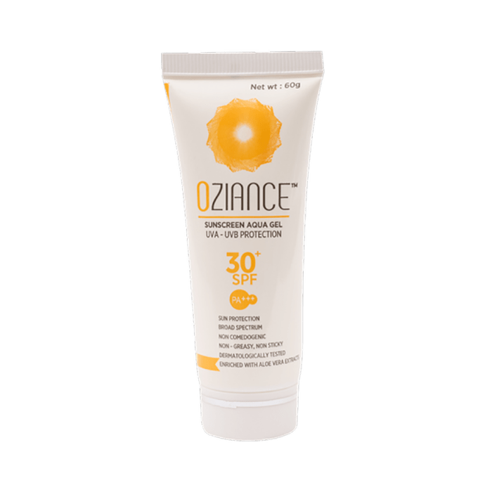 Oziance Sunscreen Aqua Gel SPF 30+ (60gm)