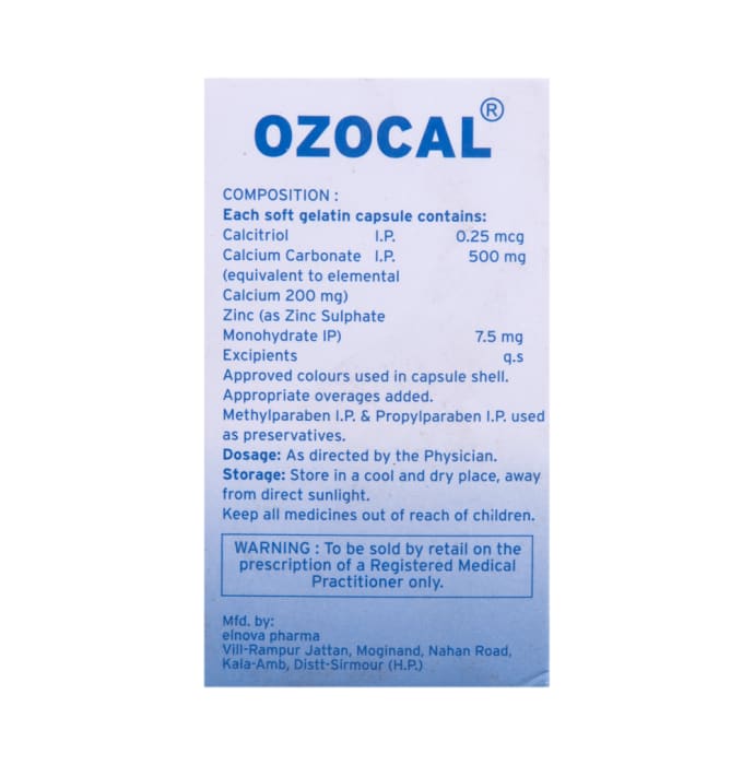 Ozocal Capsule (10'S)