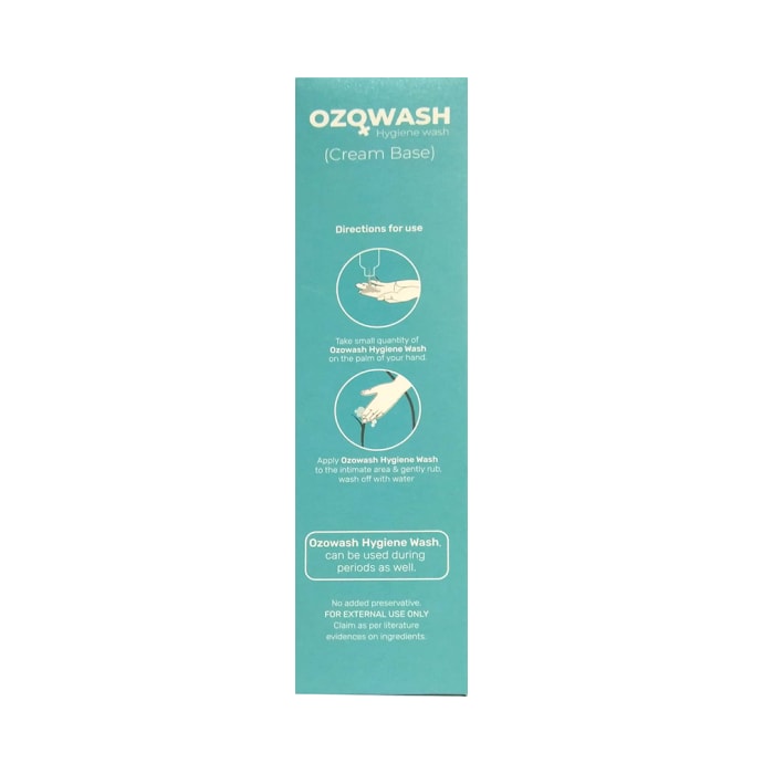 Ozowash Hygiene Wash Cream Base (100gm)