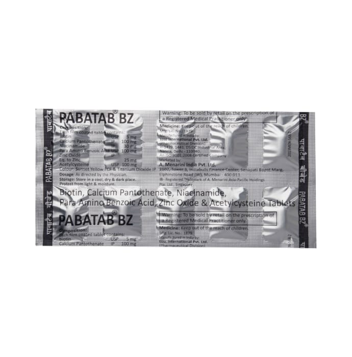 Pabatab bz tablet (10'S)