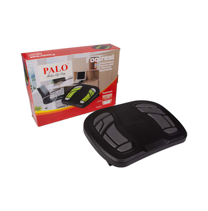 Palo008 Ergonomic & Angle Adjustable Footrest with Foot Pressure Points