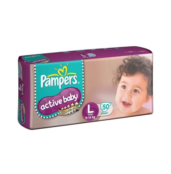 Pampers Active Baby Diaper Large