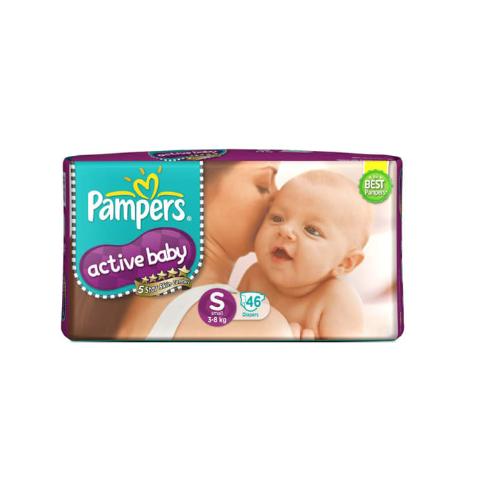 Pampers Active Baby Diaper Small