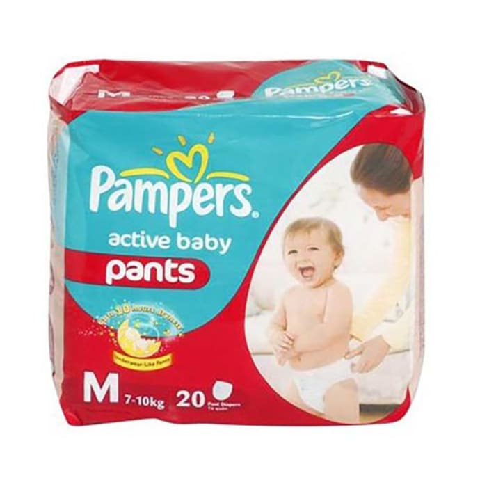 Pampers Active Baby Pants Medium