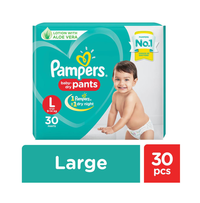 Pampers Baby-Dry Pants Large