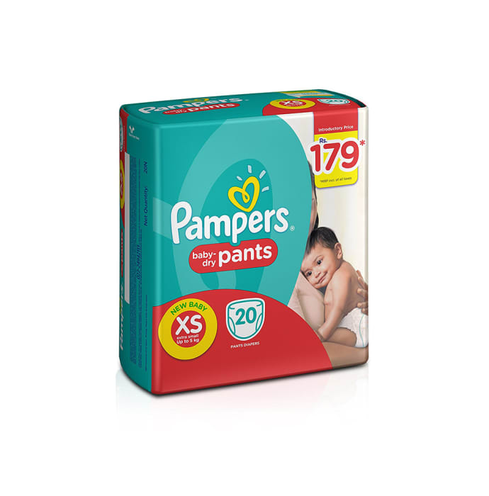 Pampers Baby-Dry Pants XS