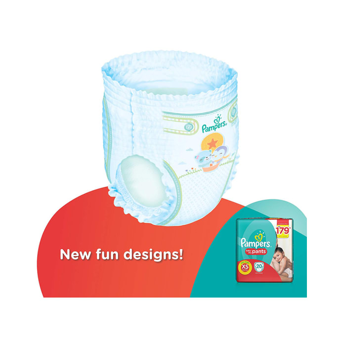 Pampers Baby-Dry Pants XS